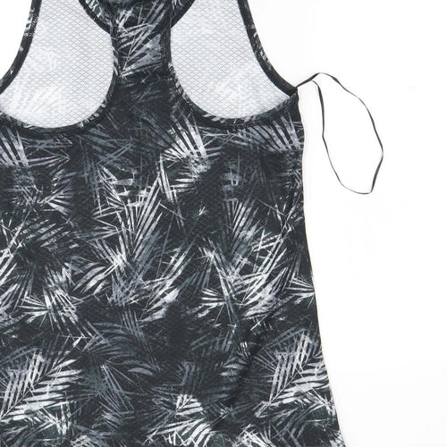 Preworn Womens Green Floral  Basic Tank Size S