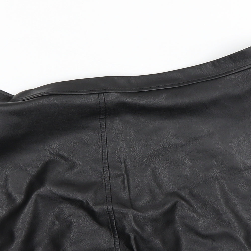New Look Womens Black   Mini Skirt Size 16