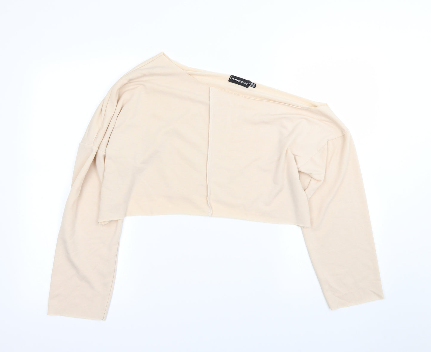 pretty littl thing Womens Orange   Pullover Jumper Size 12