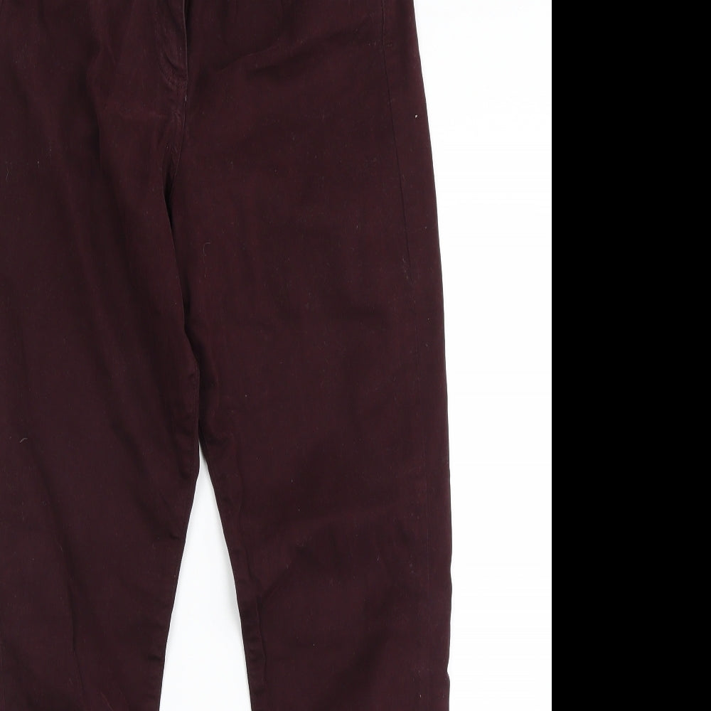 White Stuff Womens Purple   Skinny Jeans Size 10 L29 in