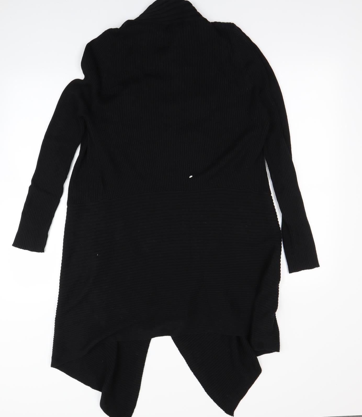 m&S Womens Black   Cardigan Jumper Size 16