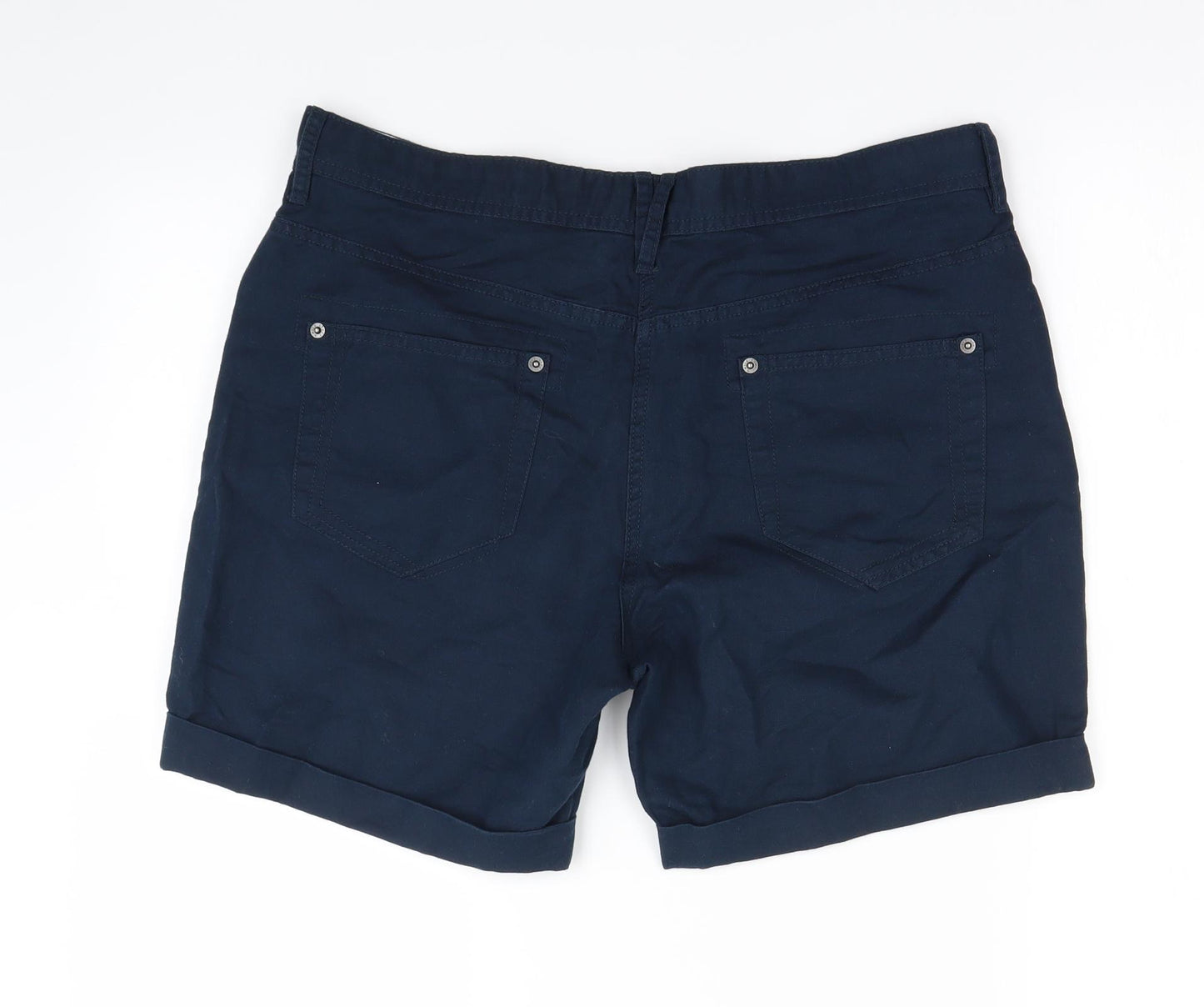 White Stuff Womens Blue   Cargo Shorts Size 10