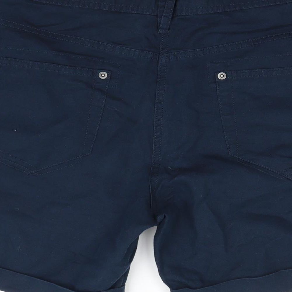 White Stuff Womens Blue   Cargo Shorts Size 10