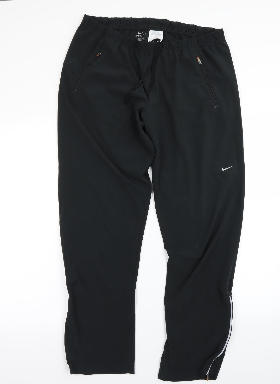 Nike Mens Black   Windbreaker Trousers Size L L28 in