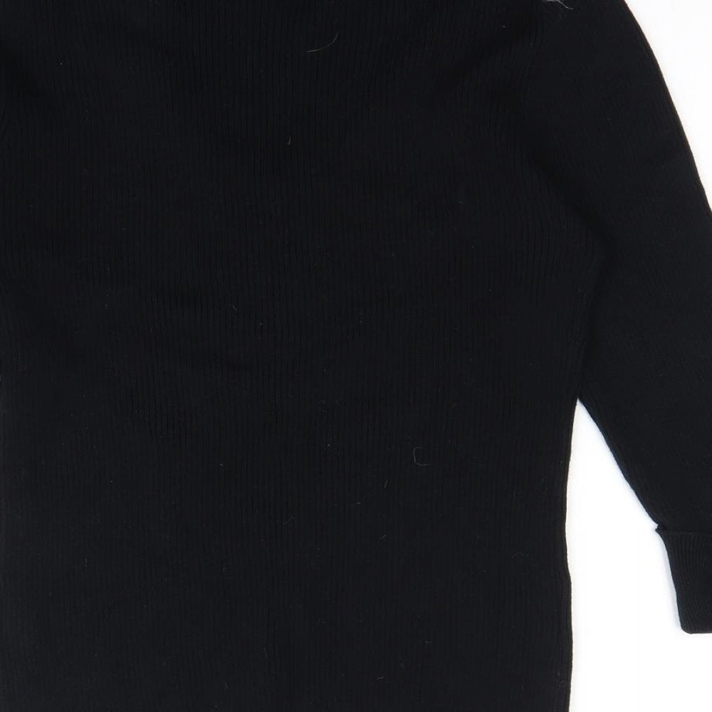 Papaya Womens Black   Pullover Jumper Size 18