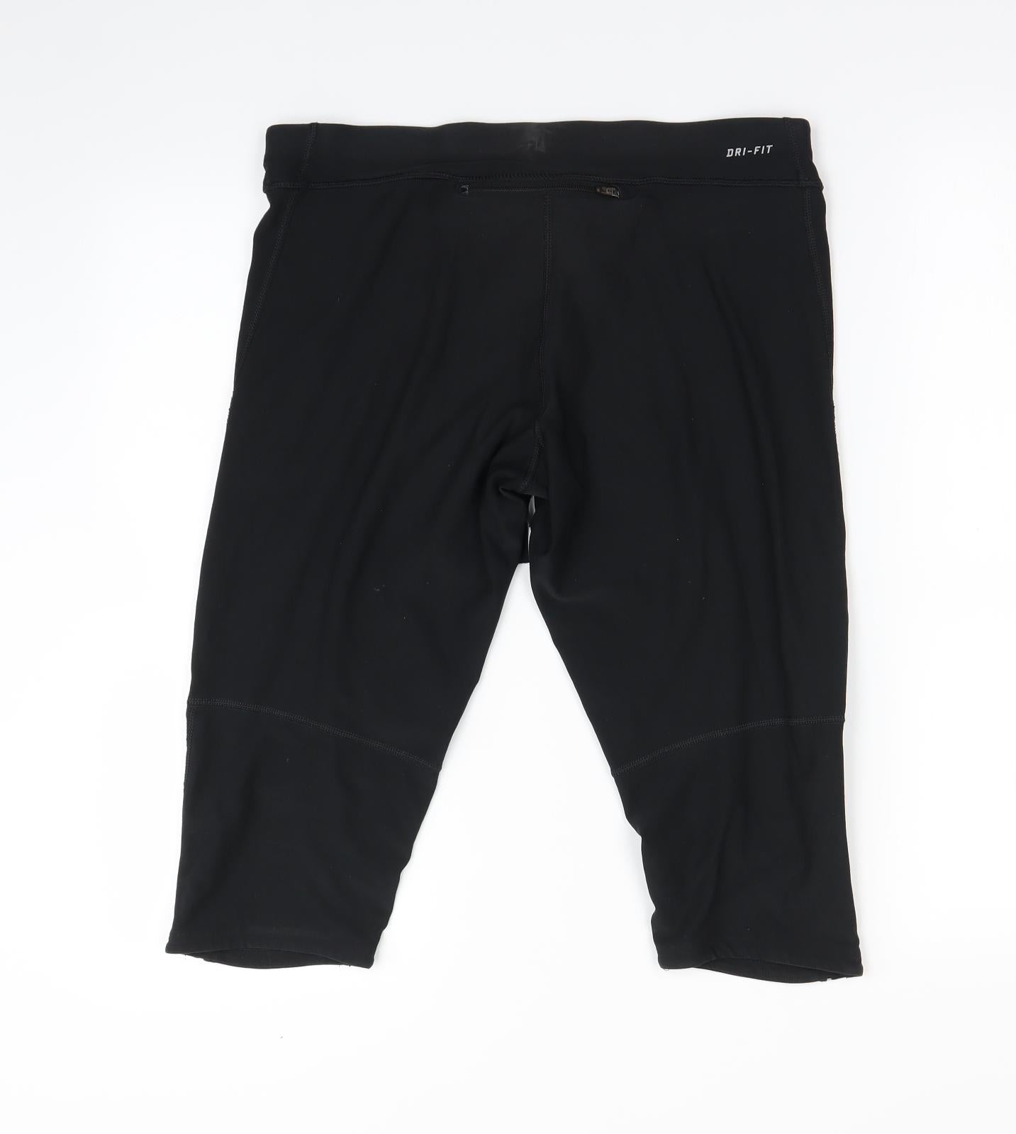 Nike Womens Black   Compression Shorts Size L