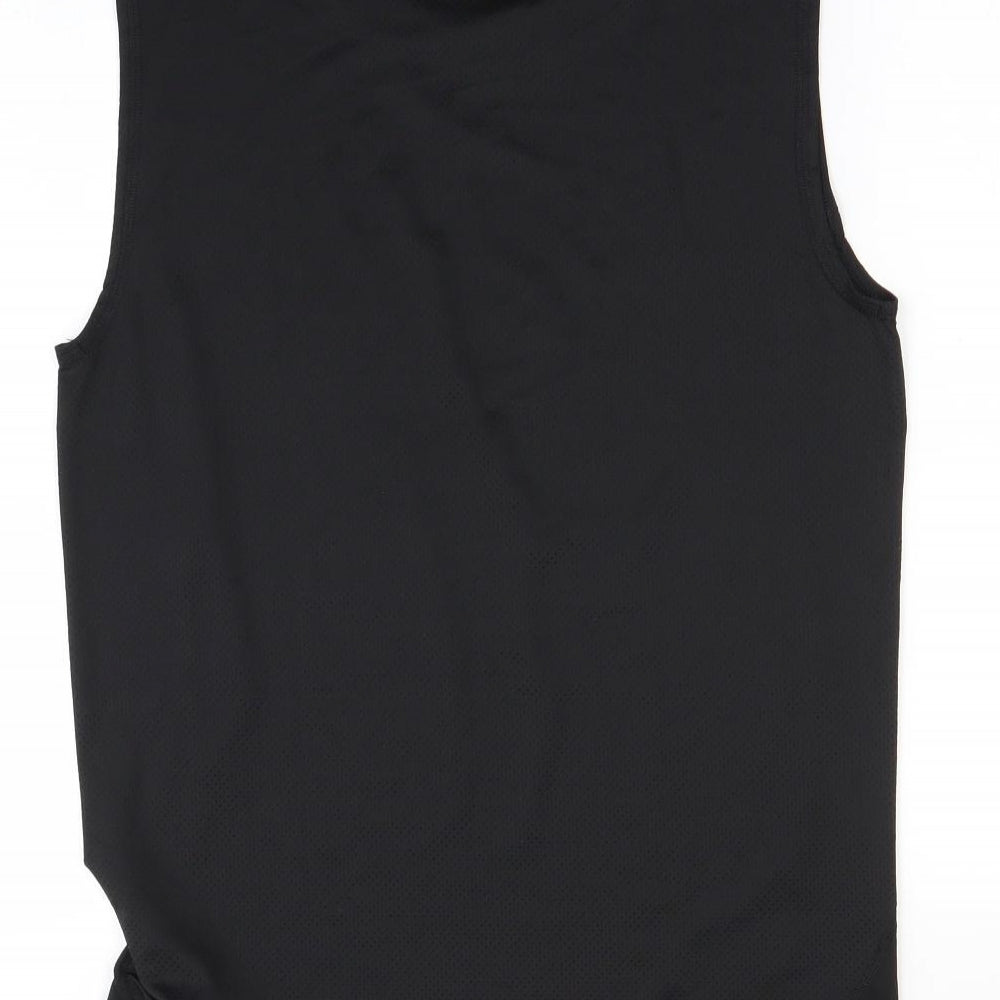Crivit Mens Black   Basic Tank Size S