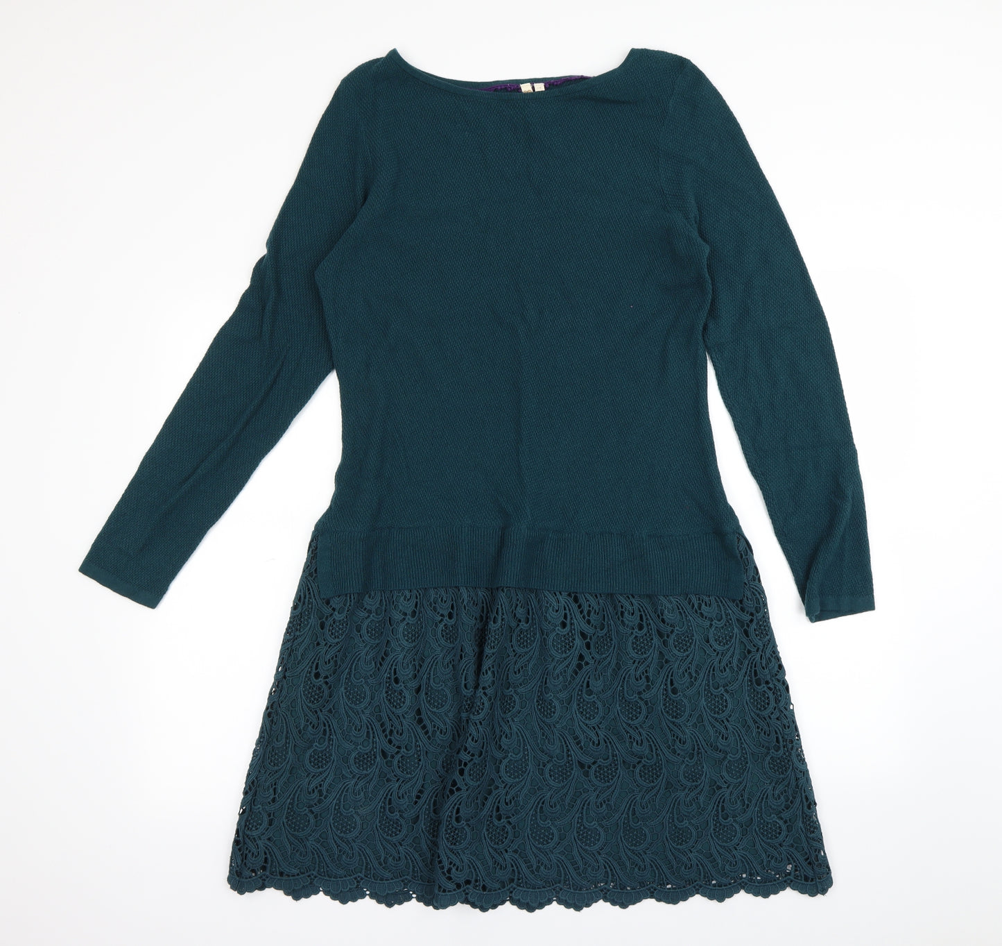 White Stuff Womens Green   Fit & Flare  Size 14