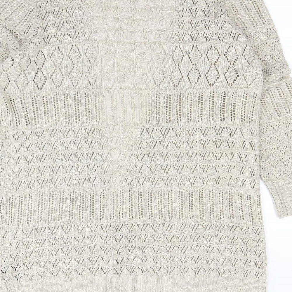 George Womens Beige   Cardigan Jumper Size 18