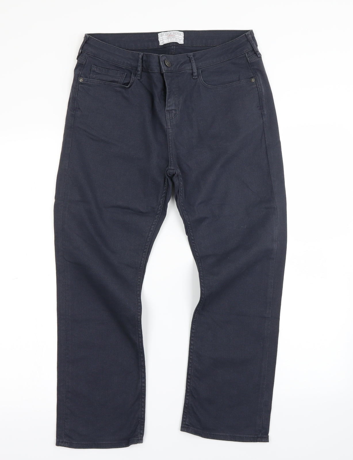 Fat Face Womens Blue   Capri Jeans Size 12 L24 in