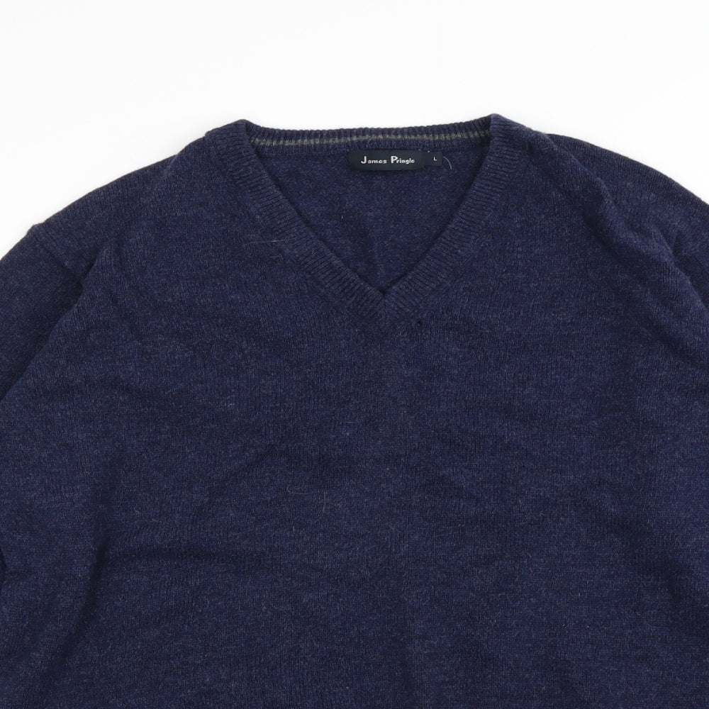James Pringle Mens Blue   Pullover Jumper Size L
