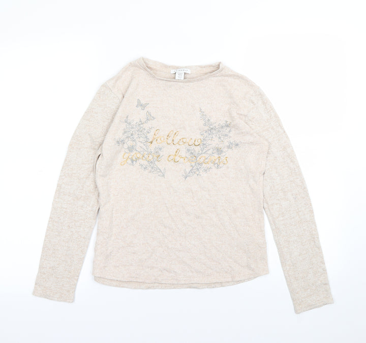 Primark Girls Pink   Basic Blouse Size 11-12 Years