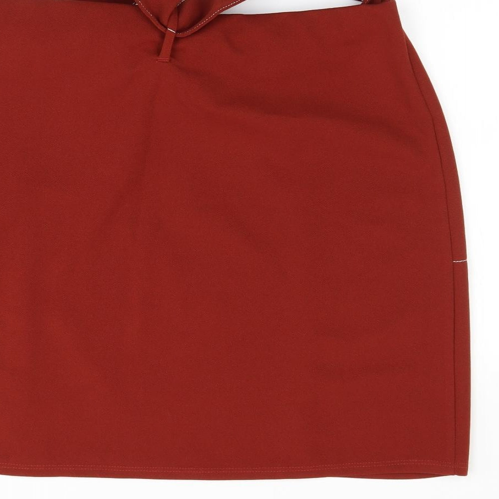 George Womens Brown   Maxi Skirt Size 16