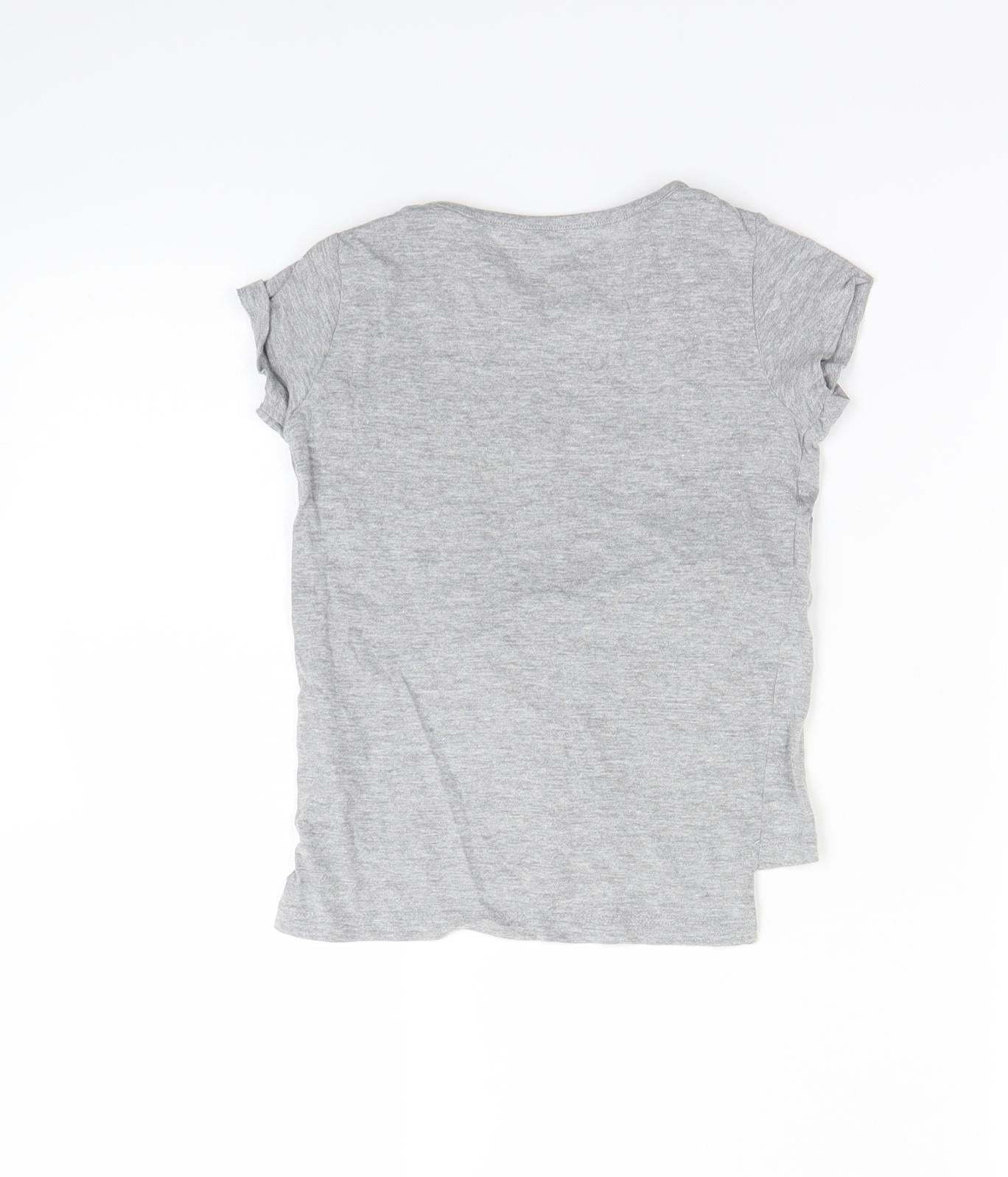 pep&co  Girls Grey   Basic T-Shirt Size 3 Years