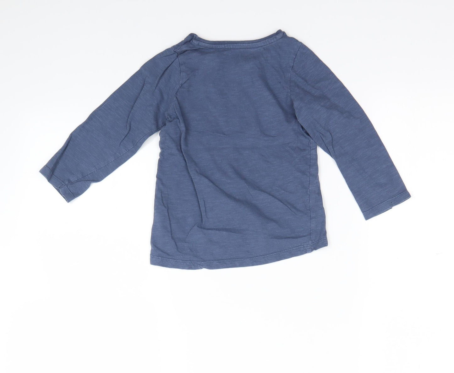 Nutmeg Girls Blue   Basic T-Shirt Size 4 Years