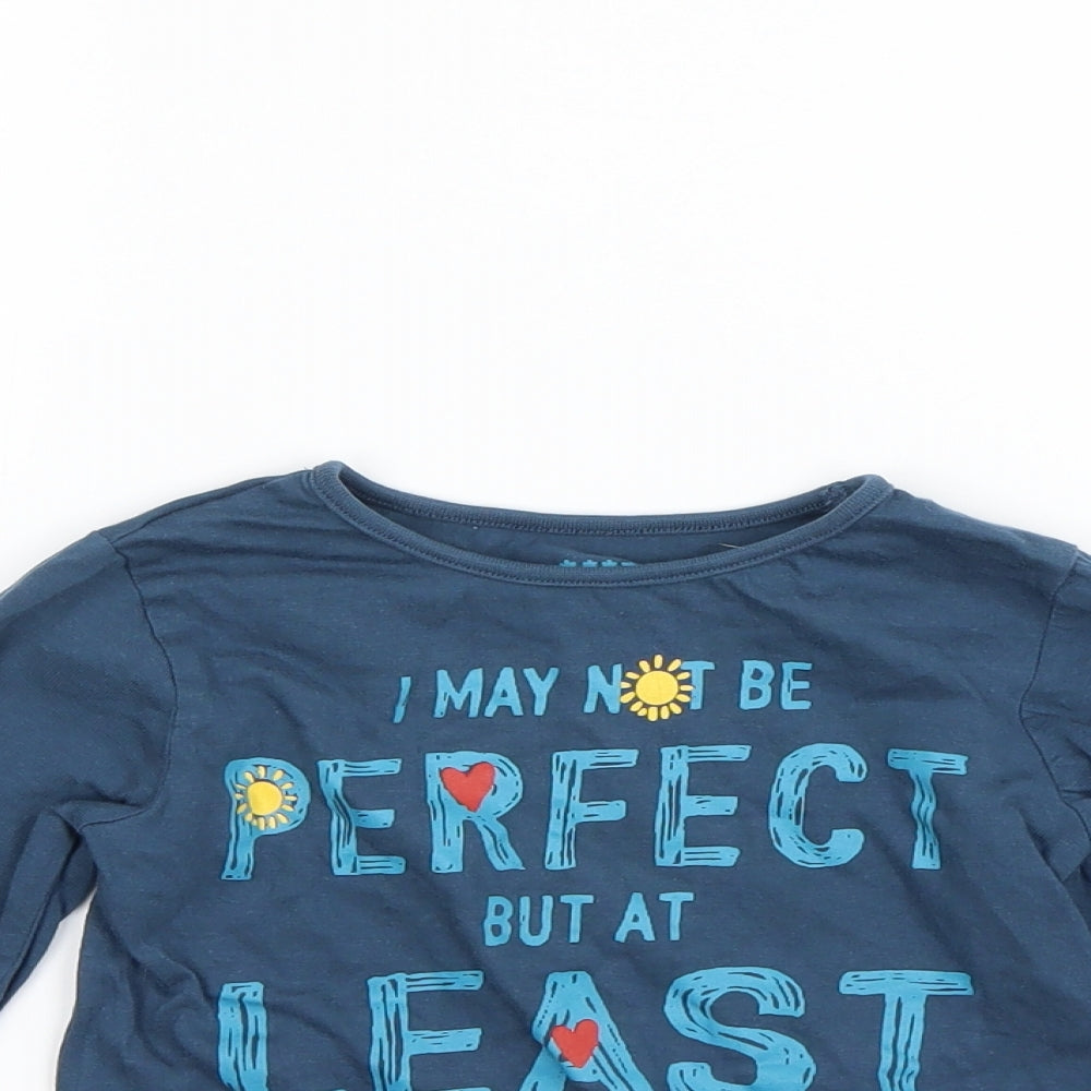 pep&co  Boys Blue   Basic T-Shirt Size 3-4 Years