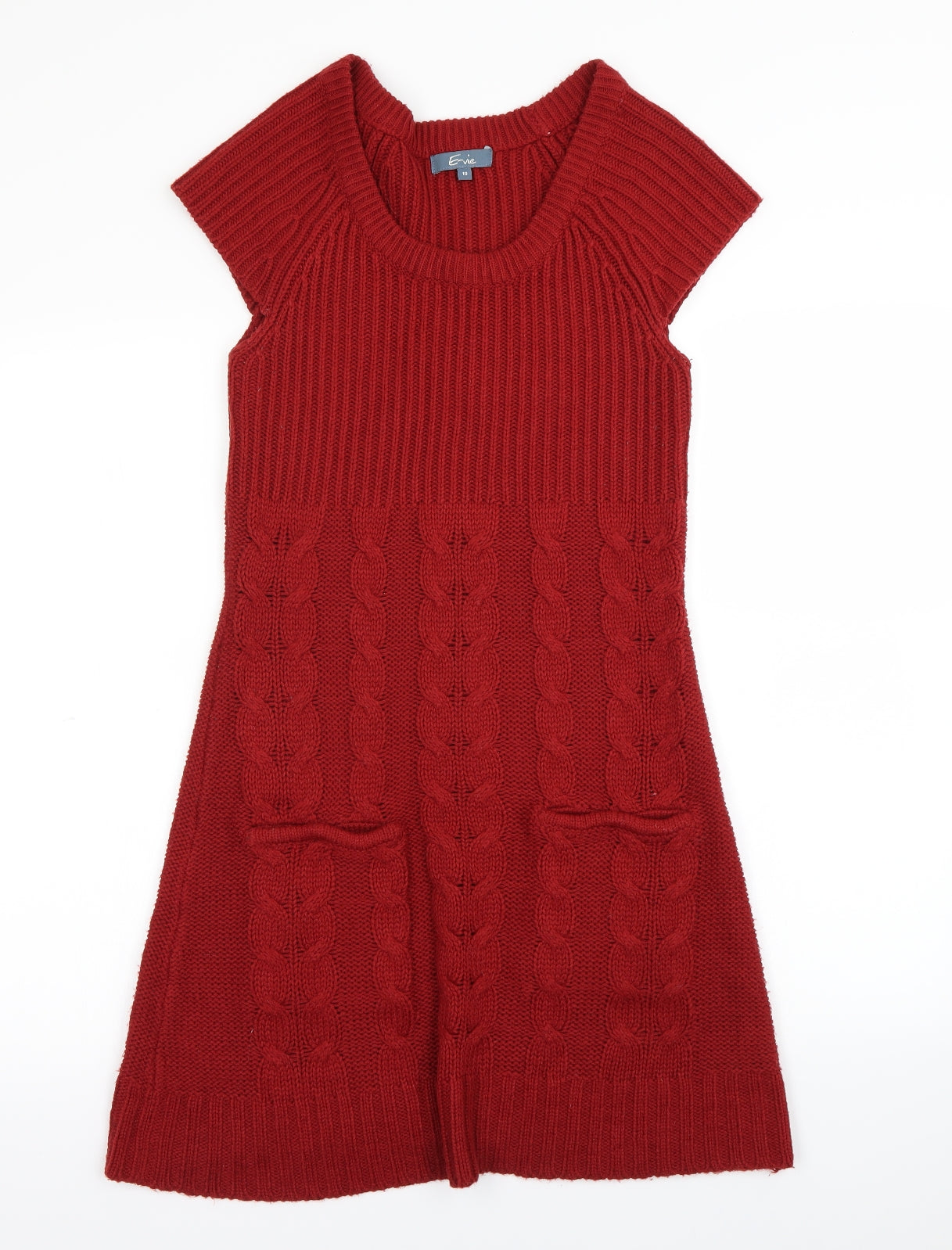 Evies Womens Red   Bodycon  Size 10