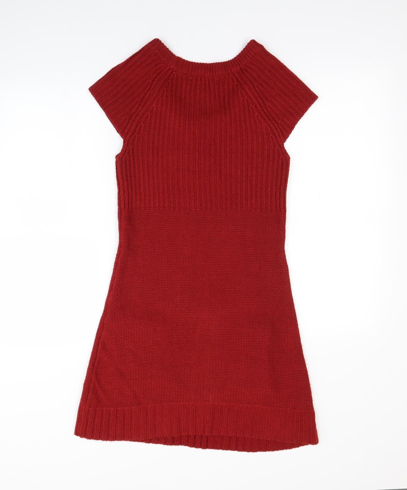 Evies Womens Red   Bodycon  Size 10