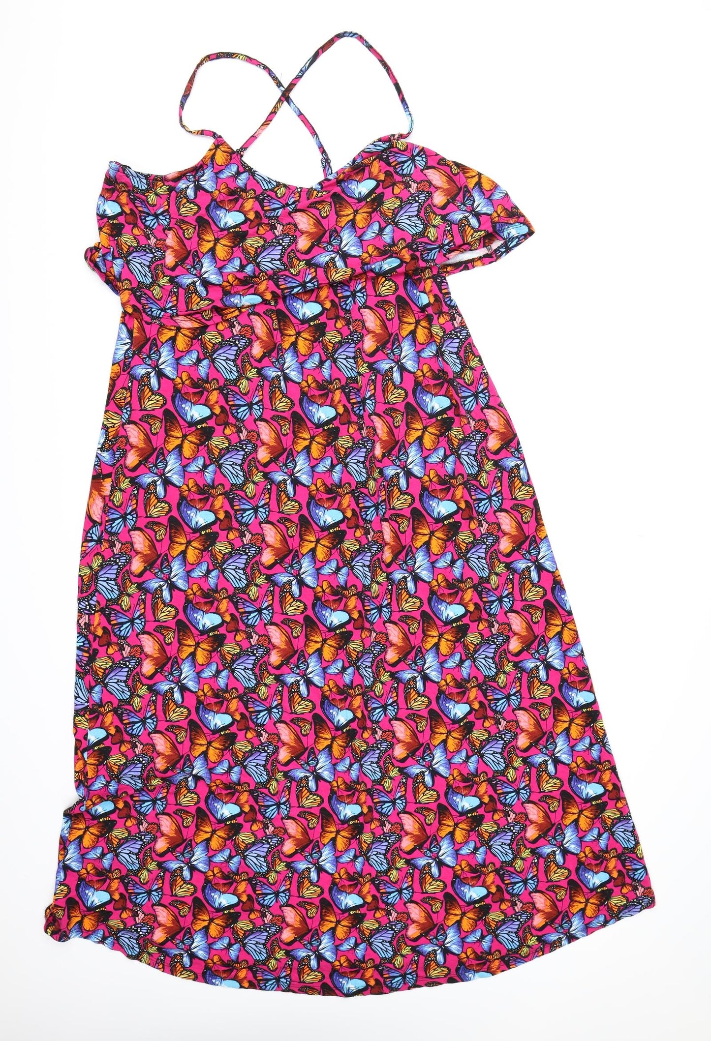 TU Womens Pink Floral    Size 18