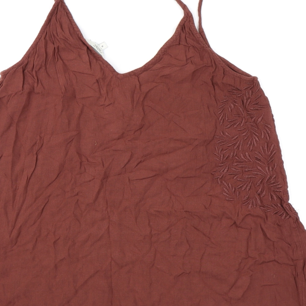 NEXT Womens Brown   Camisole Tank Size 16