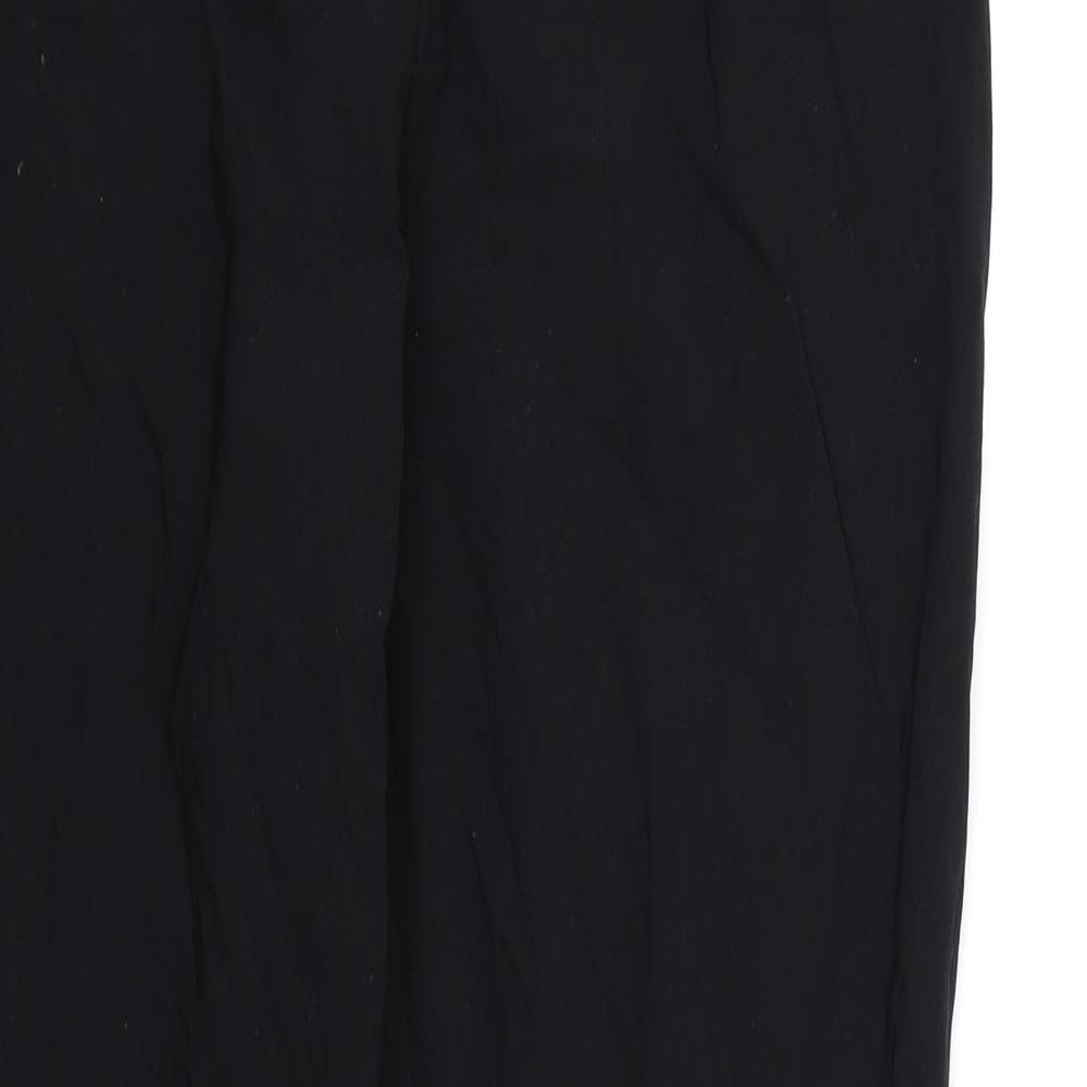 Sheego Womens Black   Trousers  Size 14 L28 in