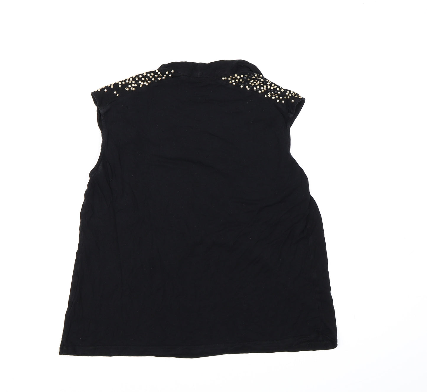 George Womens Black   Basic Blouse Size 16