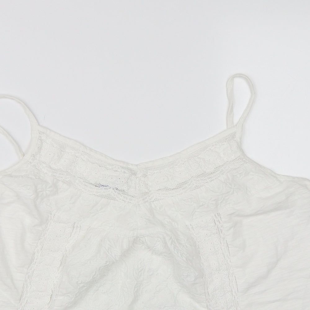 NEXT Womens White   Camisole Tank Size 16