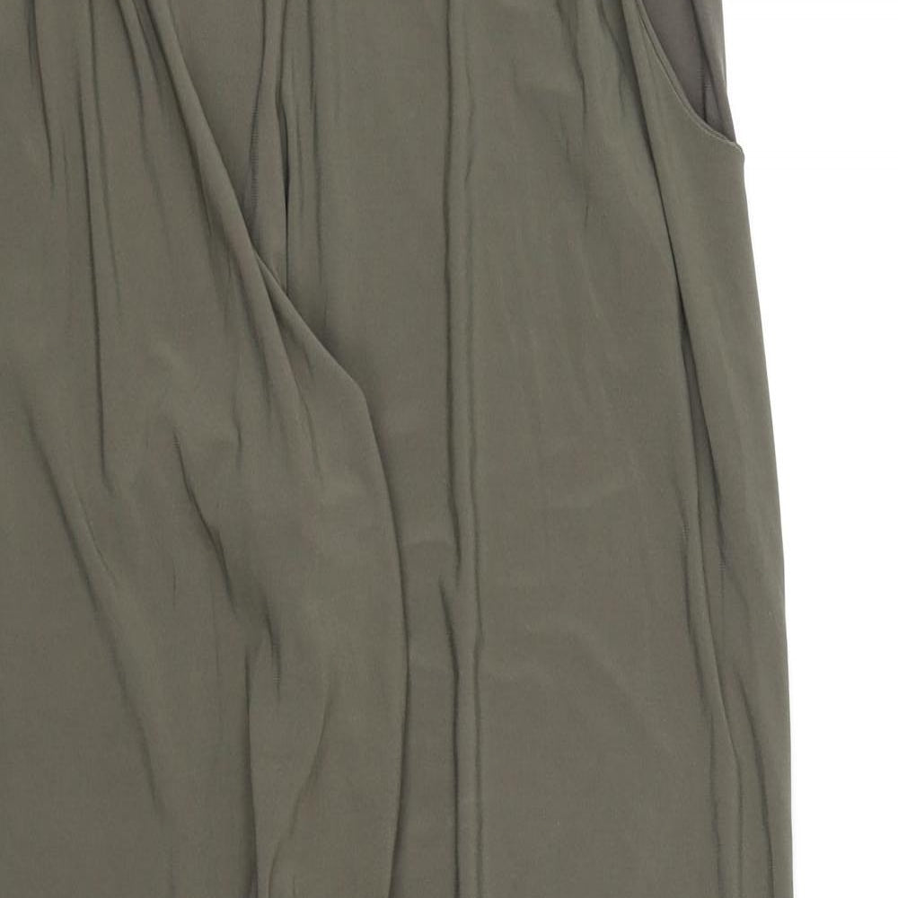 Styled By... Womens Green   Harem Trousers Size M L26 in