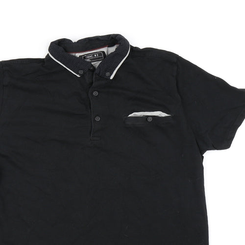 NEXT Boys Black   Basic Polo Size 14 Years