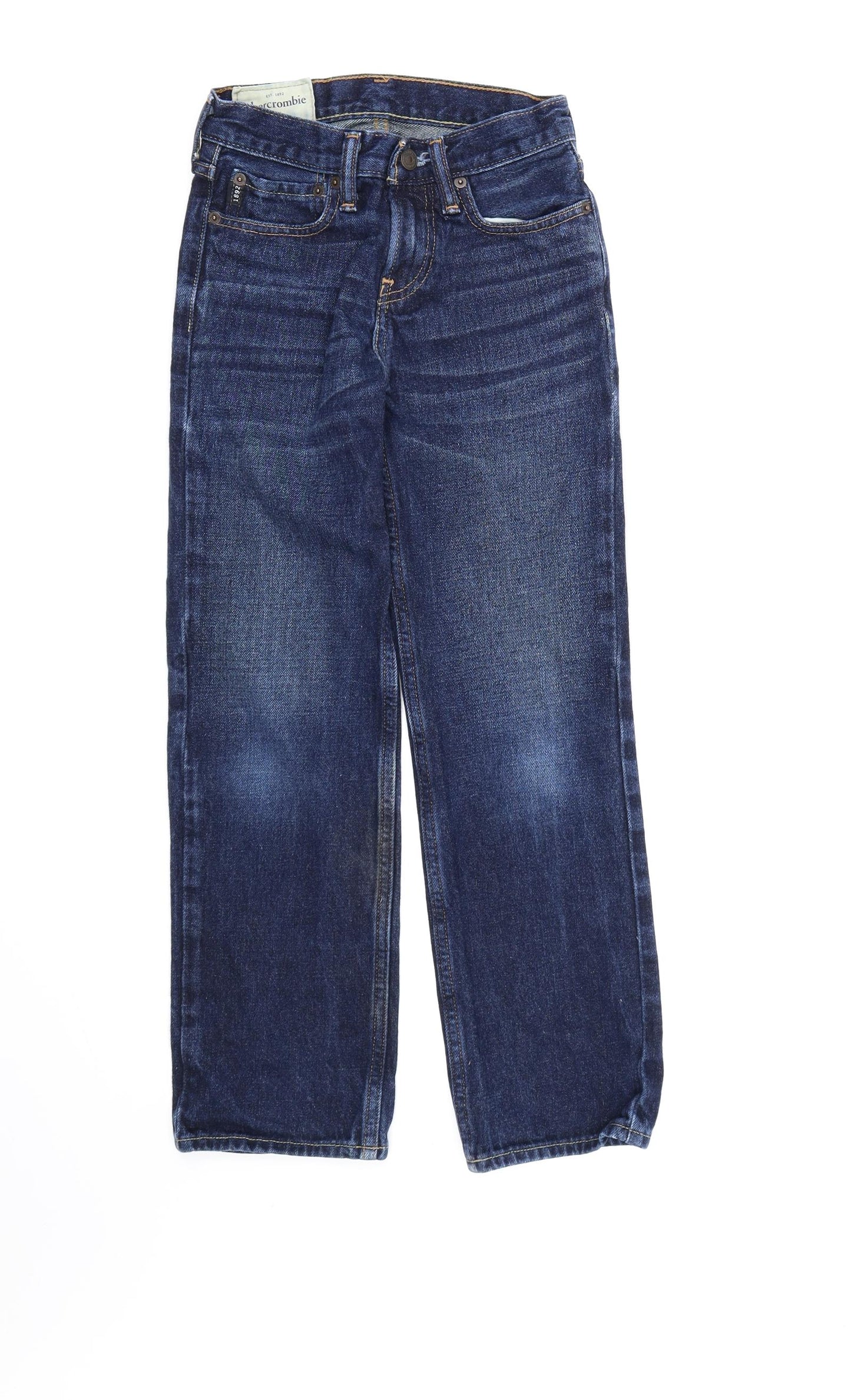 Abercrombie & Fitch Boys Blue  Denim Bootcut Jeans Size 10 Years