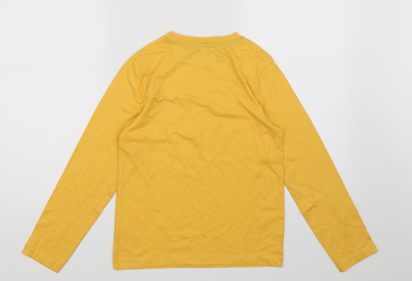 Nutmeg Boys Yellow   Basic T-Shirt Size 9-10 Years
