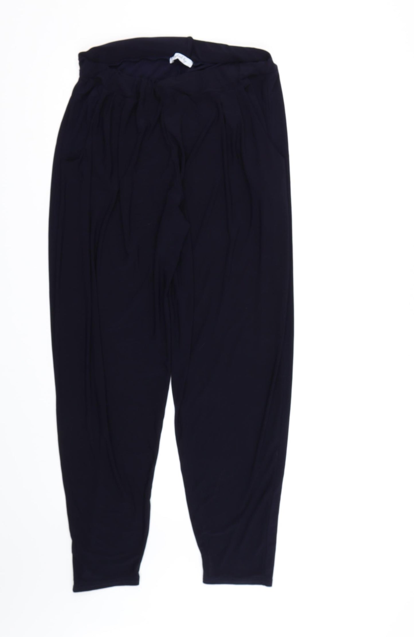 Styled By... Womens Blue   Harem Trousers Size M L28 in