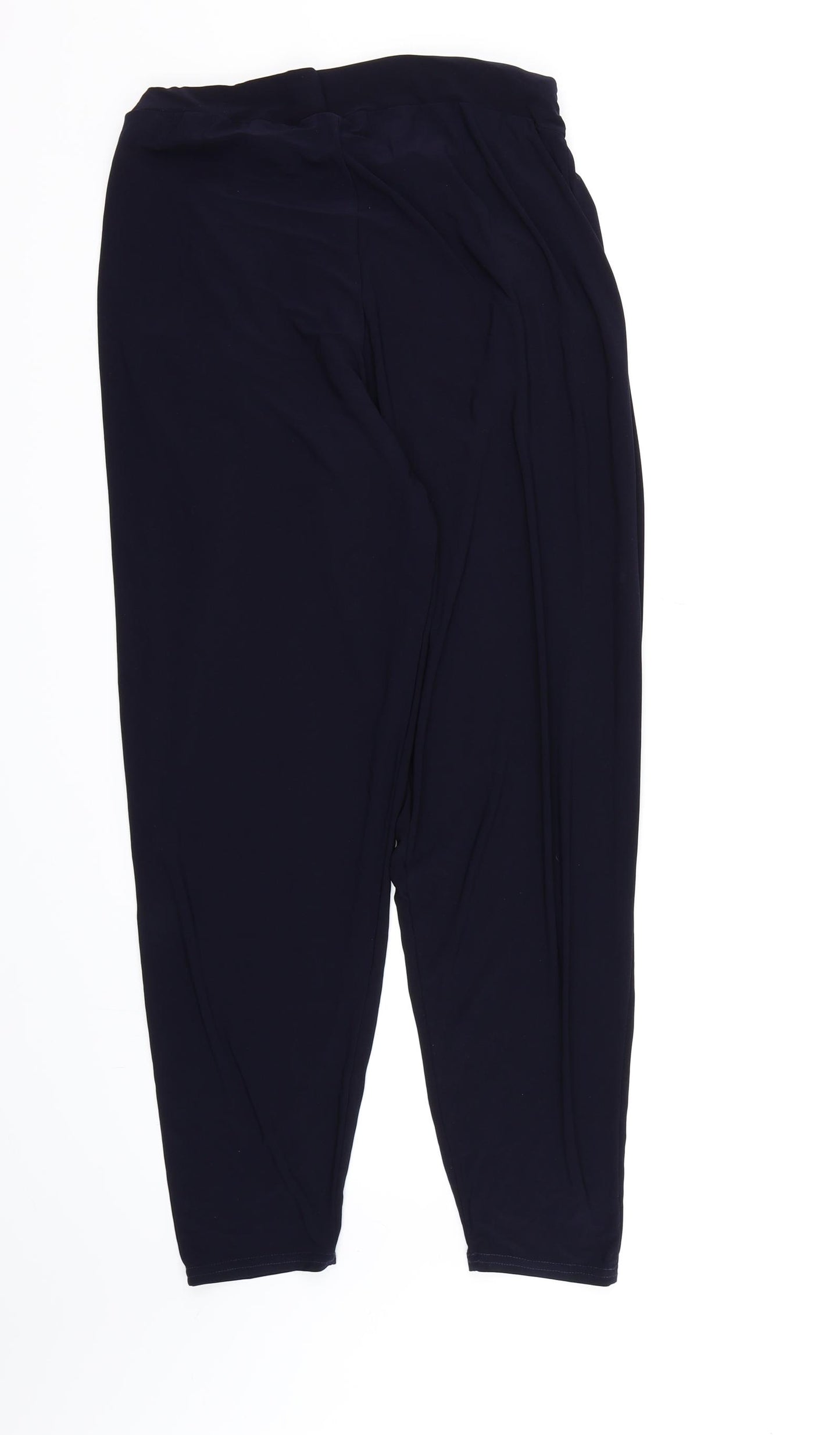 Styled By... Womens Blue   Harem Trousers Size M L28 in