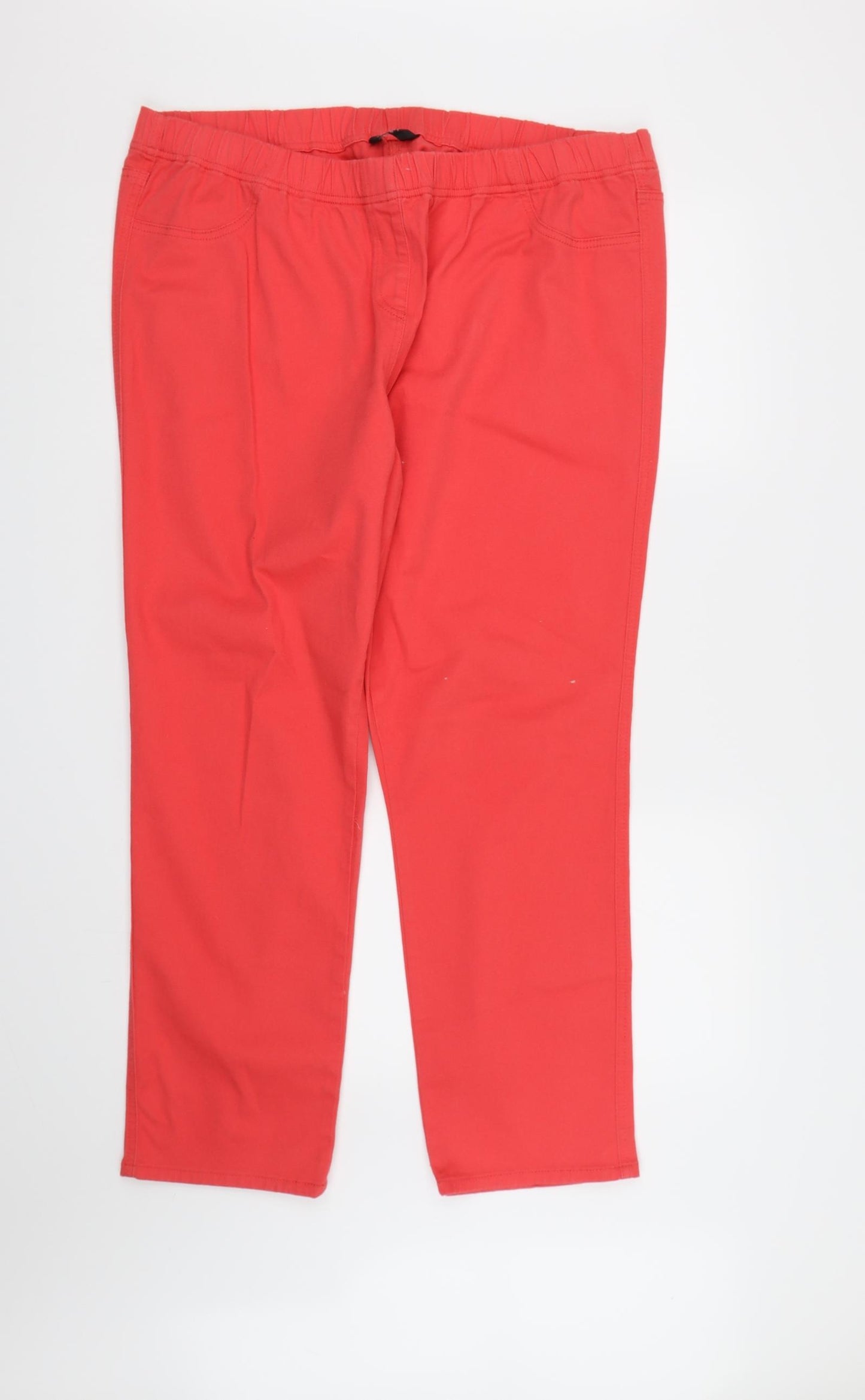 George Womens Pink  Denim Jegging Jeans Size 20 L26 in