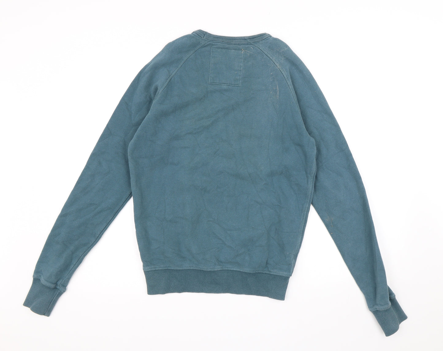 Superdry Mens Blue  Jersey Pullover Sweatshirt Size S