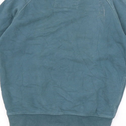 Superdry Mens Blue  Jersey Pullover Sweatshirt Size S