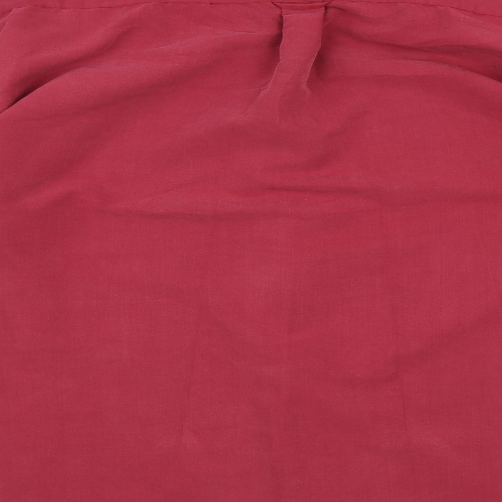 EWM Mens Pink    Button-Up Size XL