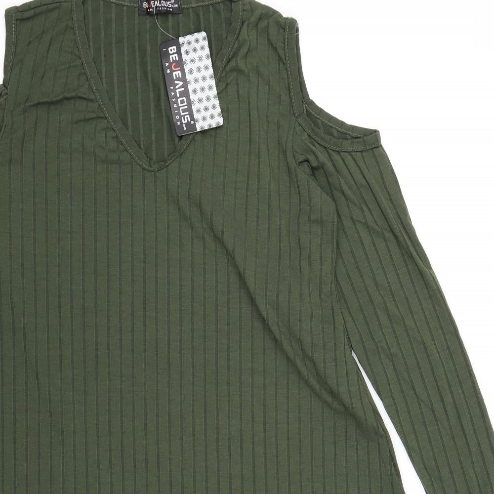 Be Jealous Womens Green   A-Line  Size 16