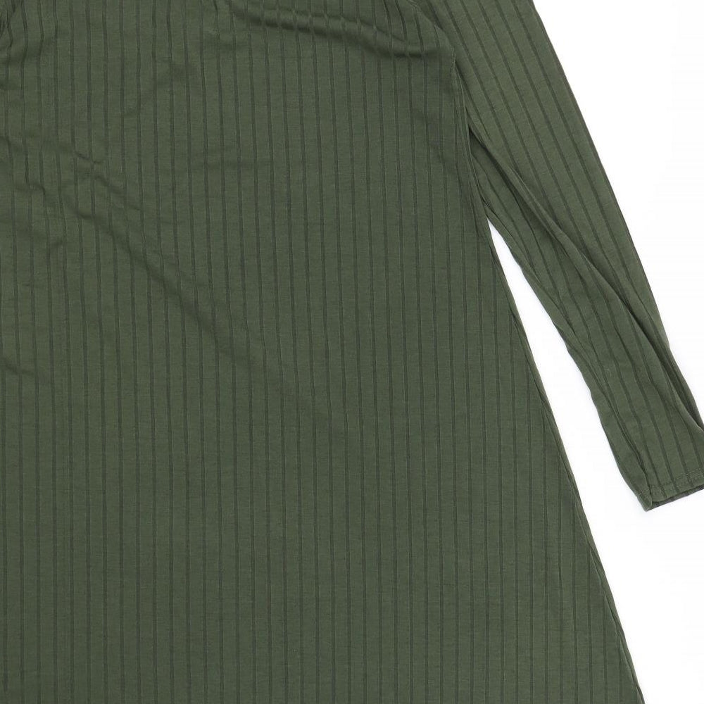 Be Jealous Womens Green   A-Line  Size 16
