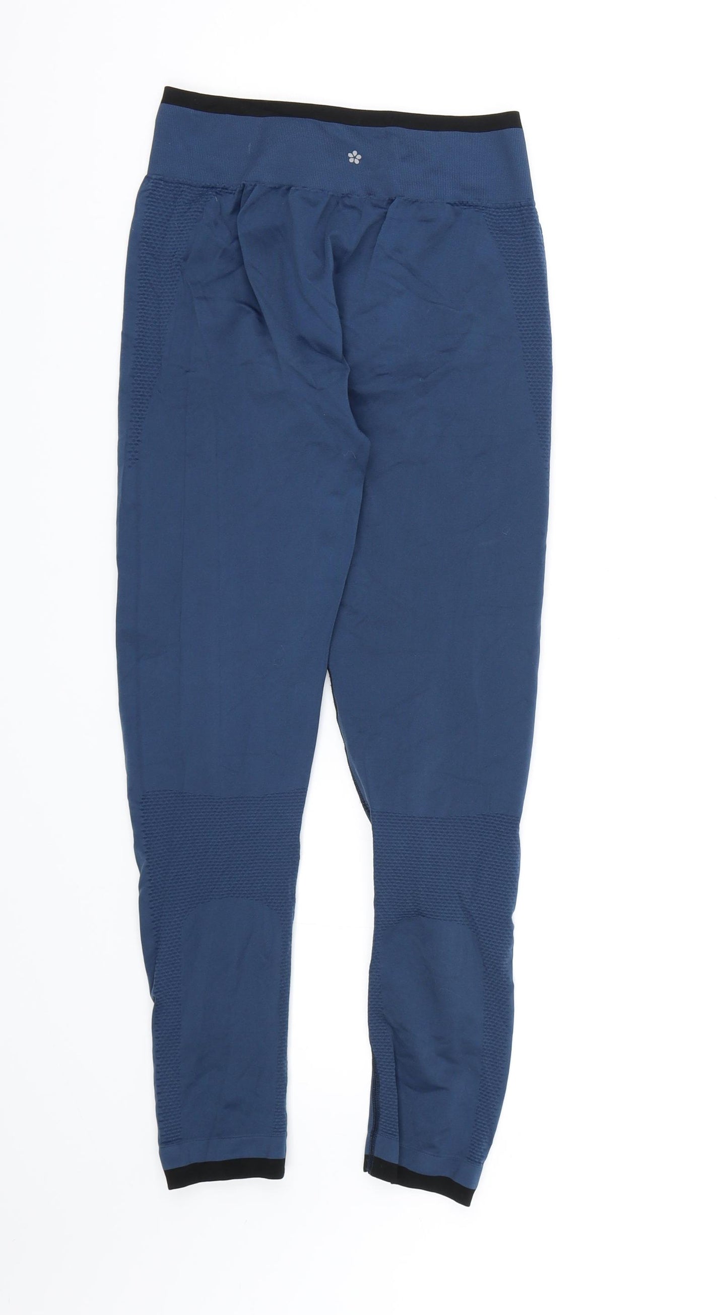 Preworn Womens Blue   Compression Leggings Size M L26 in