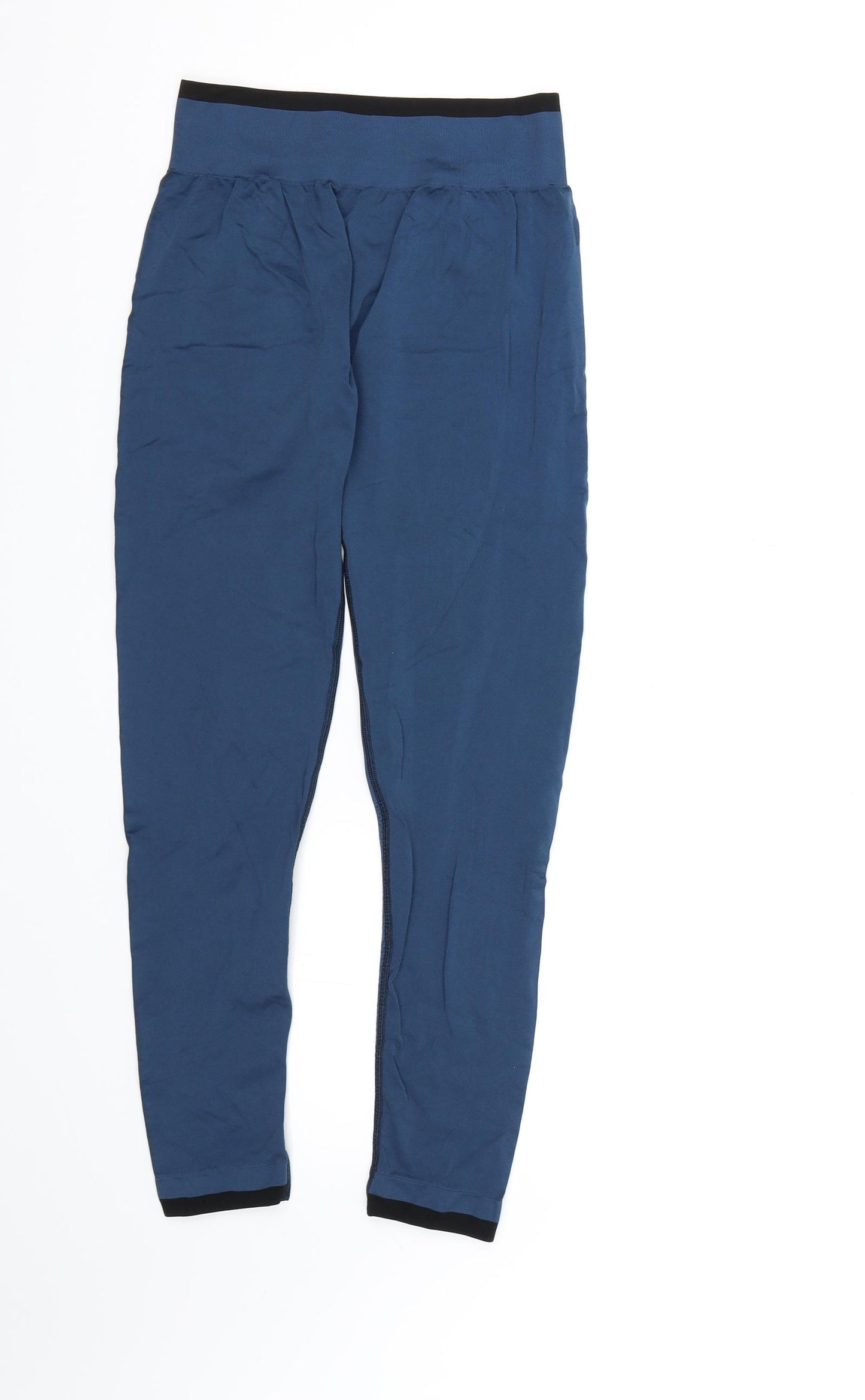 M LIFE Womens Blue   Compression Leggings Size M L26 in