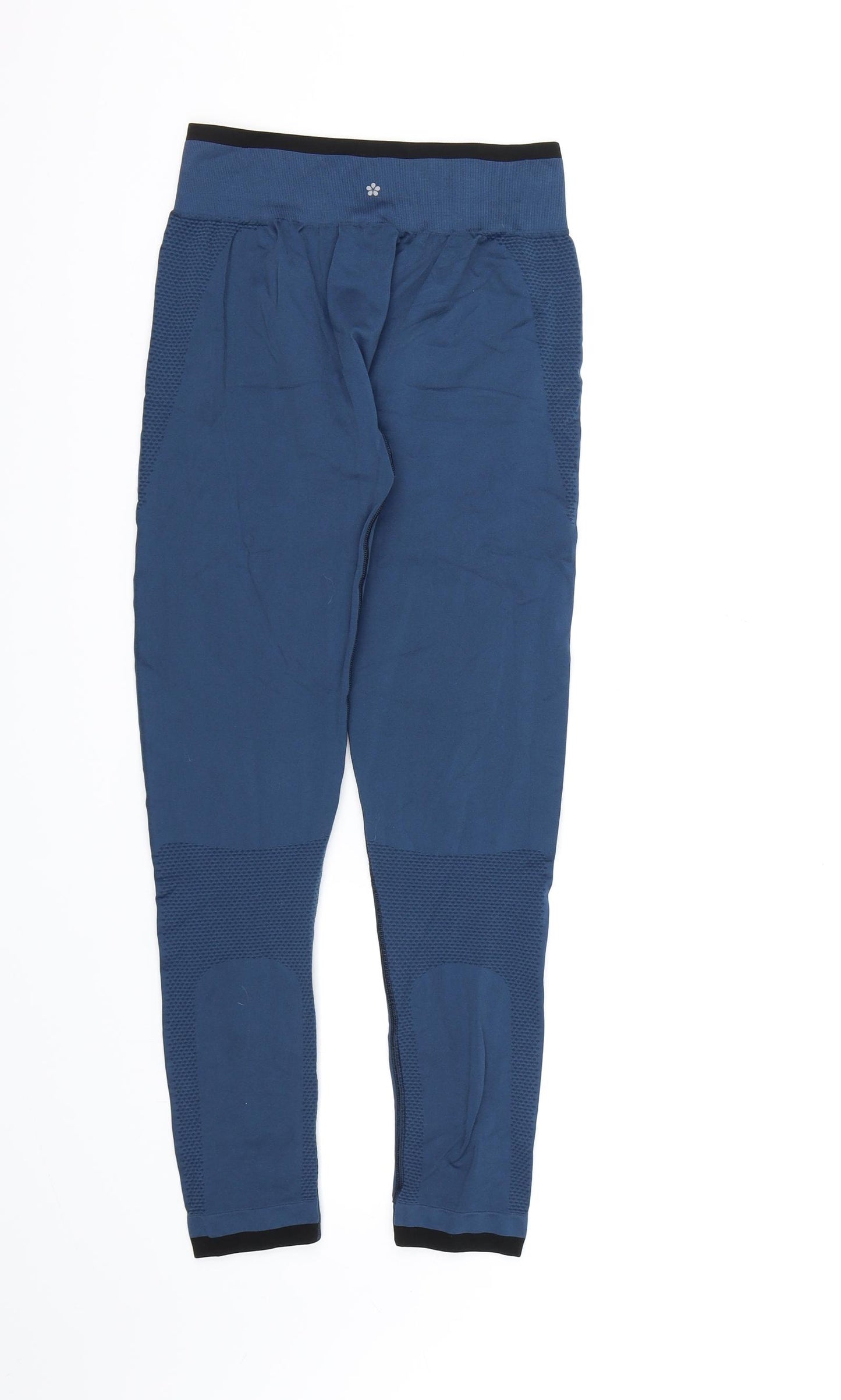 M LIFE Womens Blue   Compression Leggings Size M L26 in