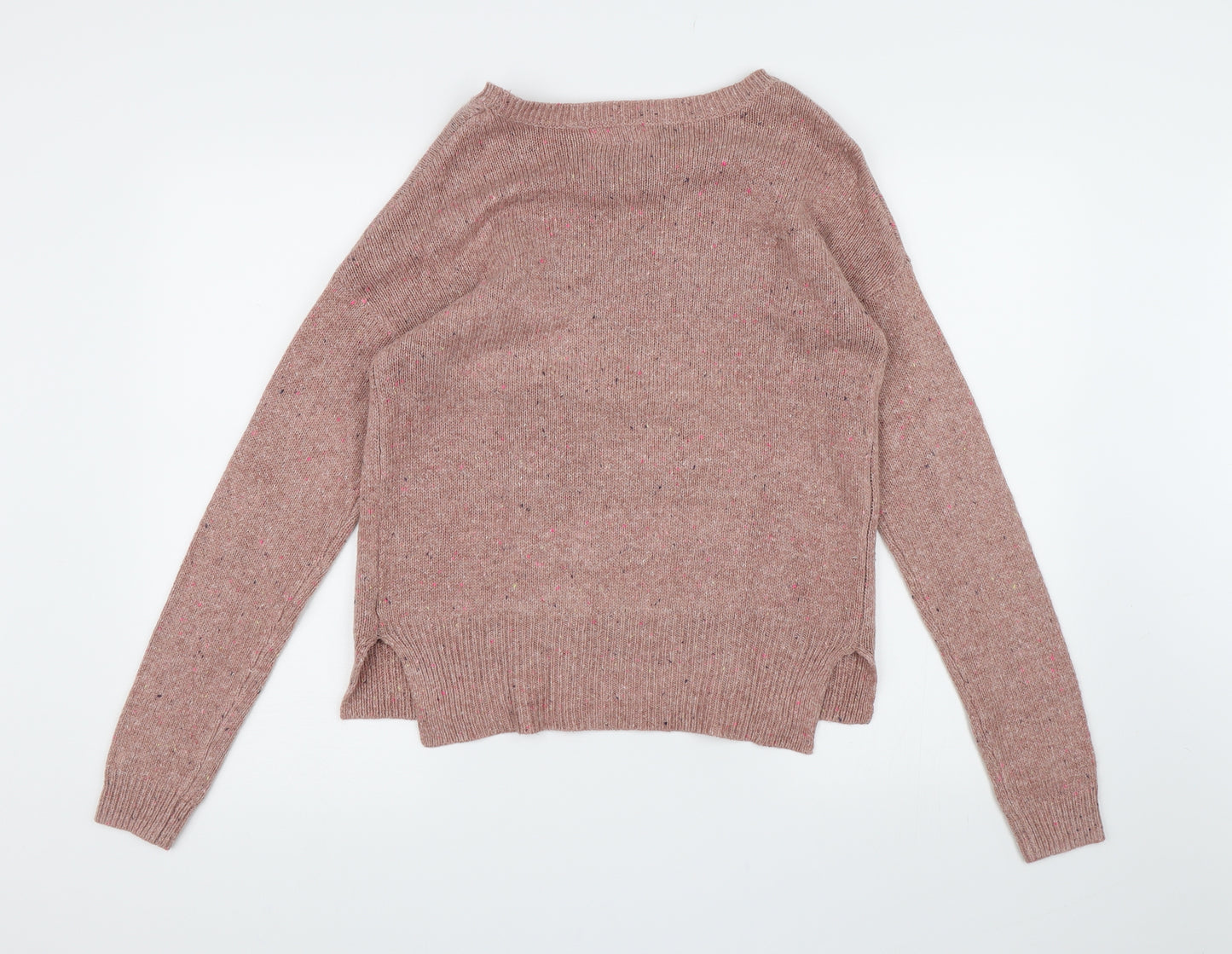 New Look Womens Pink  Knit Pullover Jumper Size 10