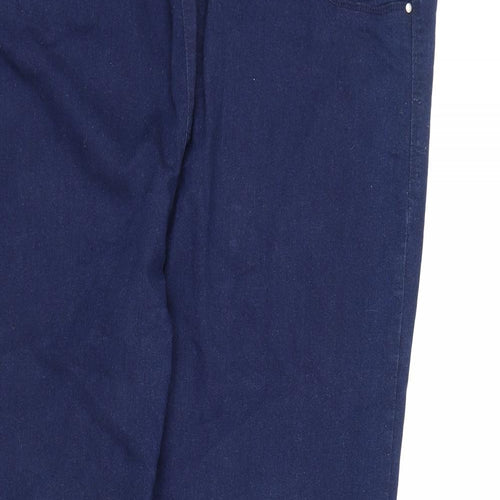 Pep&Co Womens Blue  Denim Jegging Jeans Size 20 L28 in