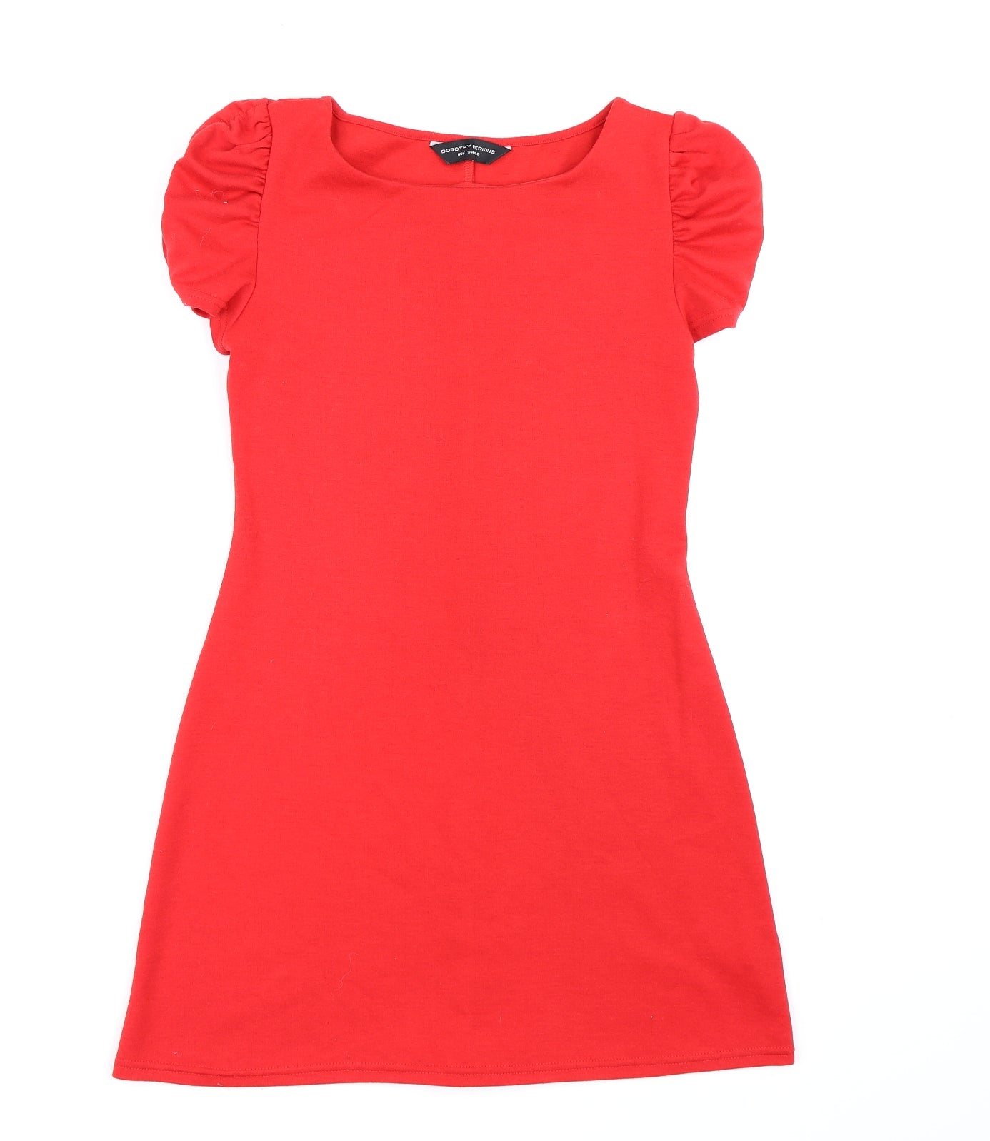 Dorothy Perkins Womens Red   T-Shirt Dress  Size 8
