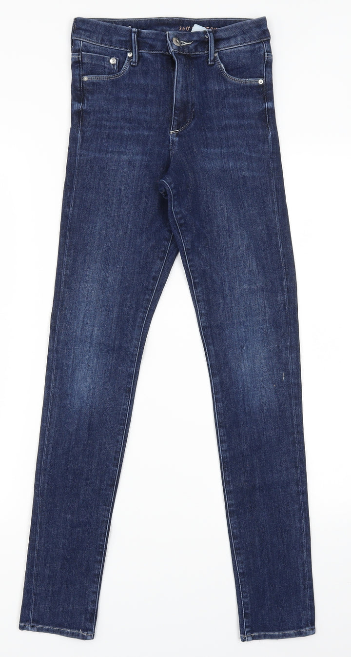 H&M Womens Black Skinny Jeans Size 26 in L32 in