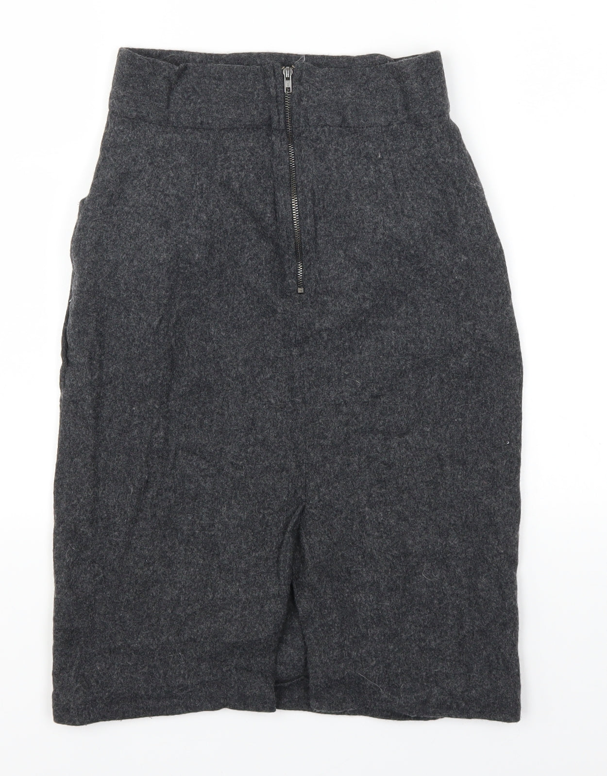 French Connection Womens Grey   Straight & Pencil Skirt Size 8