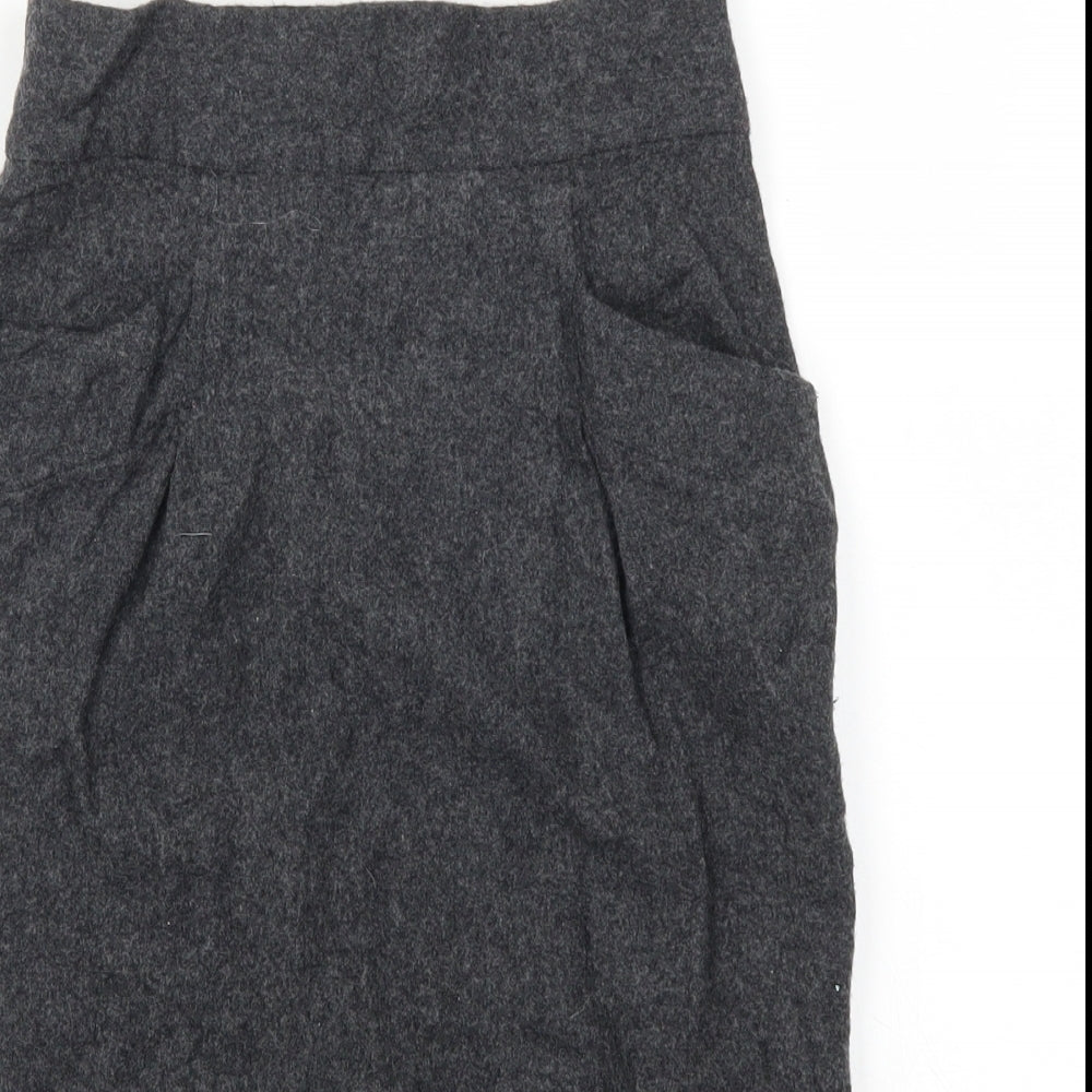 French Connection Womens Grey   Straight & Pencil Skirt Size 8