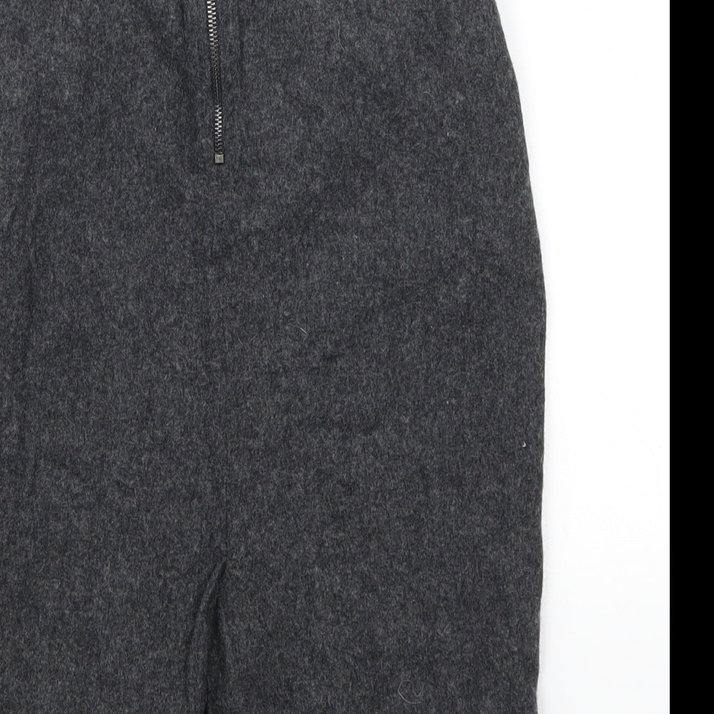French Connection Womens Grey   Straight & Pencil Skirt Size 8
