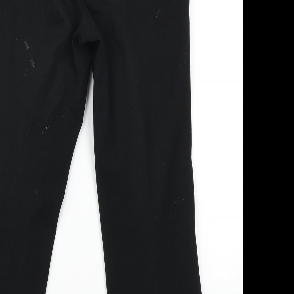 Preworn Womens Black   Cropped Jeans Size 28 in L24 in